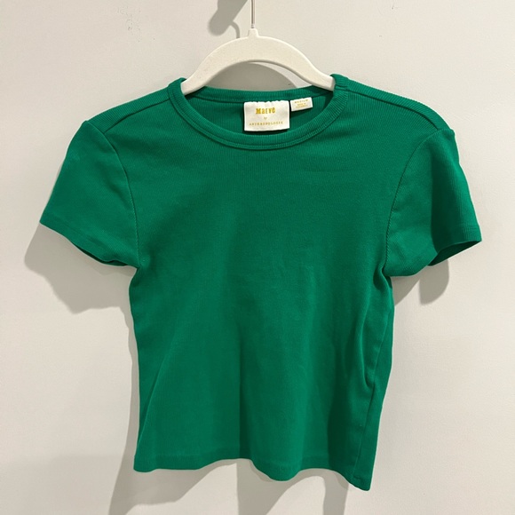 Tops - Maeve Ribbed Baby Tee